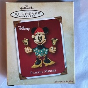 Hallmark Keepsake Ornament 2002 Playful Minnie